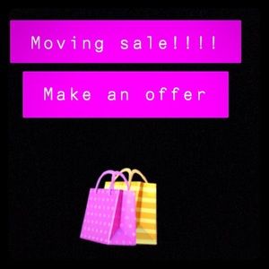Moving sale 🛍